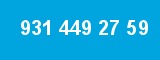 931 449 27 59